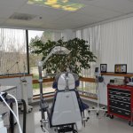 Front view of patient examination room - soundview Oral & Maxillo facial surgery